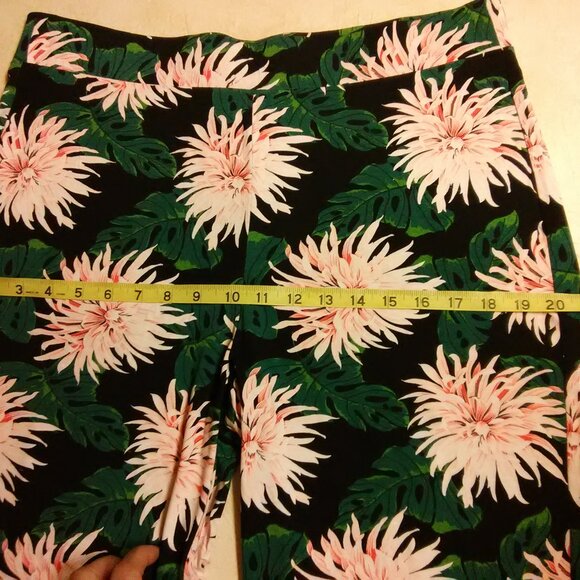 Karen Kane soft pants NWT tropics print size large L - new with tags - Picture 8 of 15